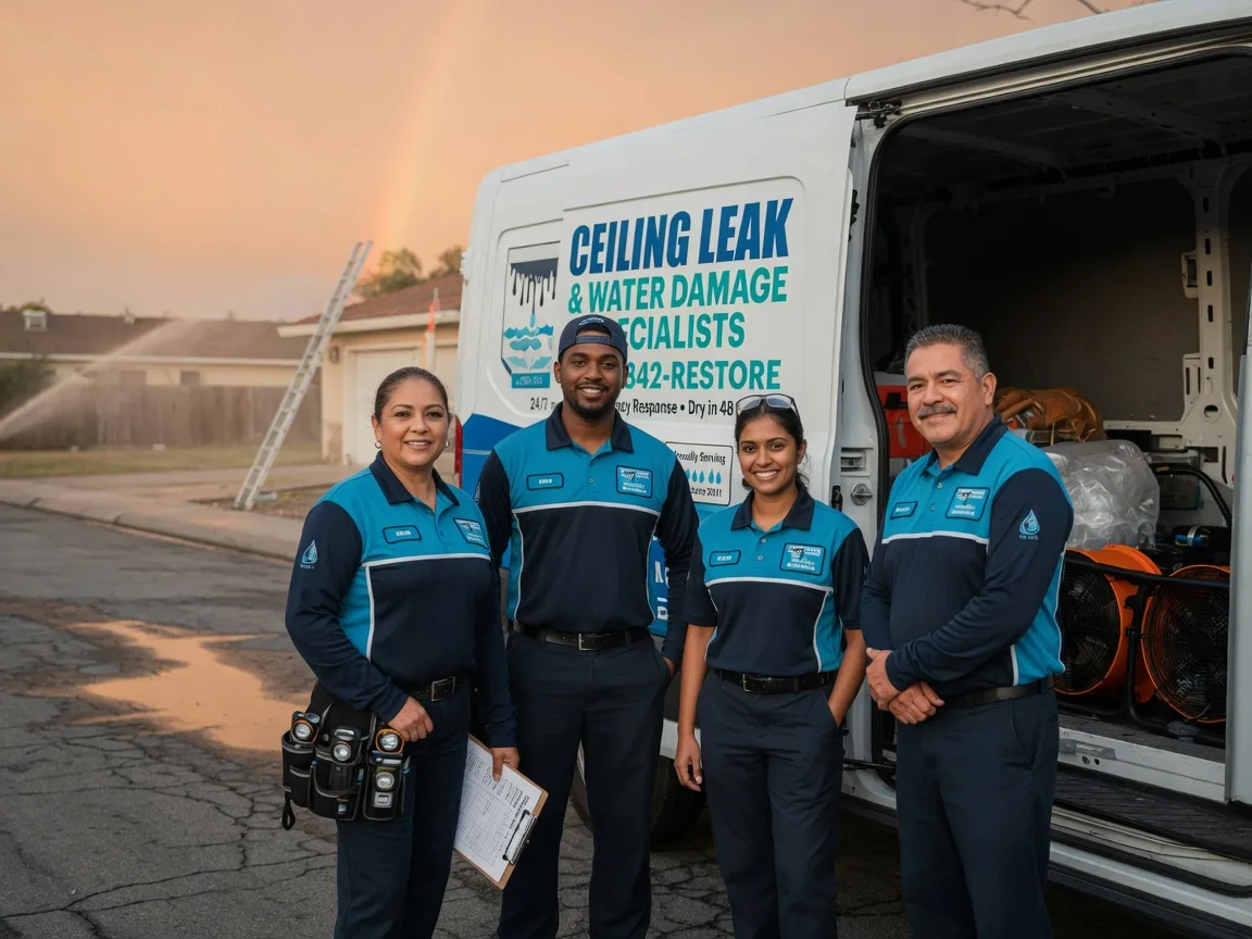 Ceiling Leak Cleanup company in Baytown, TX